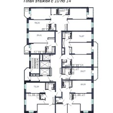 Квартира 98,2 м², 3-комнатная - изображение 2