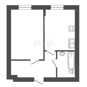 Квартира 31,7 м², 1-комнатная - изображение 1