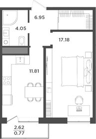 28,4 м², квартира-студия 4 299 000 ₽ - изображение 86