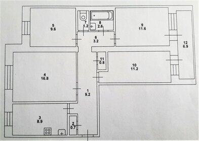 108 м², 4-комнатная квартира 5 300 000 ₽ - изображение 17