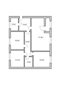 Квартира 107 м², 3-комнатная - изображение 1