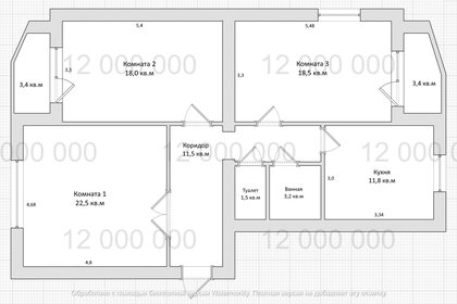 112 м², 3-комнатная квартира 11 000 000 ₽ - изображение 120