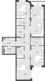 Квартира 117 м², 4-комнатная - изображение 1