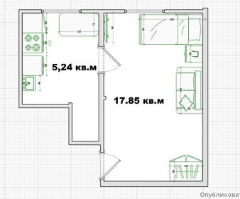 9 м², комната 550 000 ₽ - изображение 71