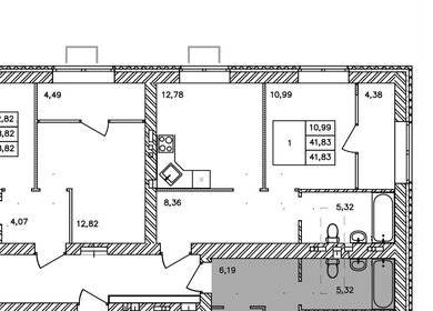 Квартира 41,9 м², 1-комнатная - изображение 1