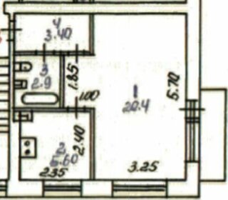 Квартира 33 м², 1-комнатная - изображение 4