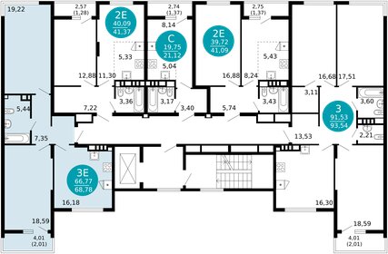 85 м², 2-комнатная квартира 28 000 000 ₽ - изображение 49