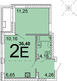 43,3 м², 2-комнатная квартира 3 850 000 ₽ - изображение 73