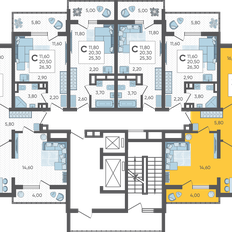 Квартира 60 м², 2-комнатная - изображение 2