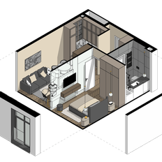 Квартира 37,8 м², 1-комнатные - изображение 4