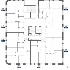 Квартира 55 м², 2-комнатная - изображение 2