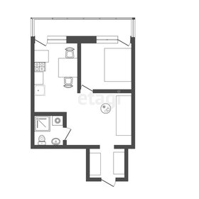 53,1 м², 2-комнатная квартира 7 596 160 ₽ - изображение 50