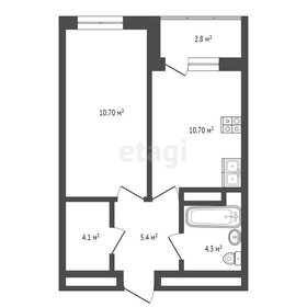 42,7 м², квартира-студия 5 330 000 ₽ - изображение 84