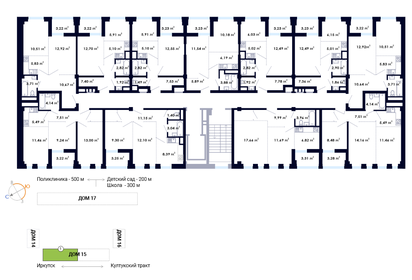 37 м², квартира-студия 4 350 000 ₽ - изображение 89