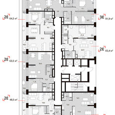 Квартира 91,9 м², 3-комнатная - изображение 2