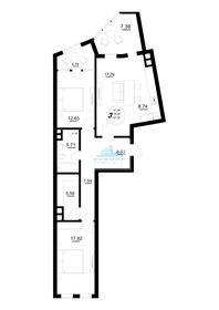 97 м², 3-комнатная квартира 12 650 000 ₽ - изображение 15
