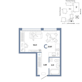 29,1 м², квартира-студия 5 490 000 ₽ - изображение 34