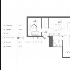 Квартира 92,8 м², 4-комнатная - изображение 2