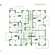 Квартира 64,4 м², 2-комнатная - изображение 2