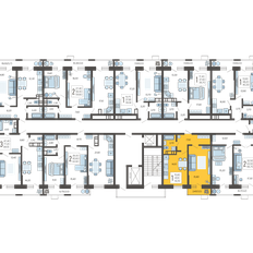 Квартира 42,1 м², 1-комнатная - изображение 2