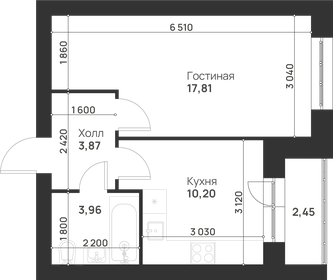 Квартира 38,3 м², 1-комнатная - изображение 1