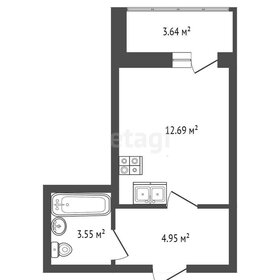 Квартира 21,2 м², студия - изображение 2