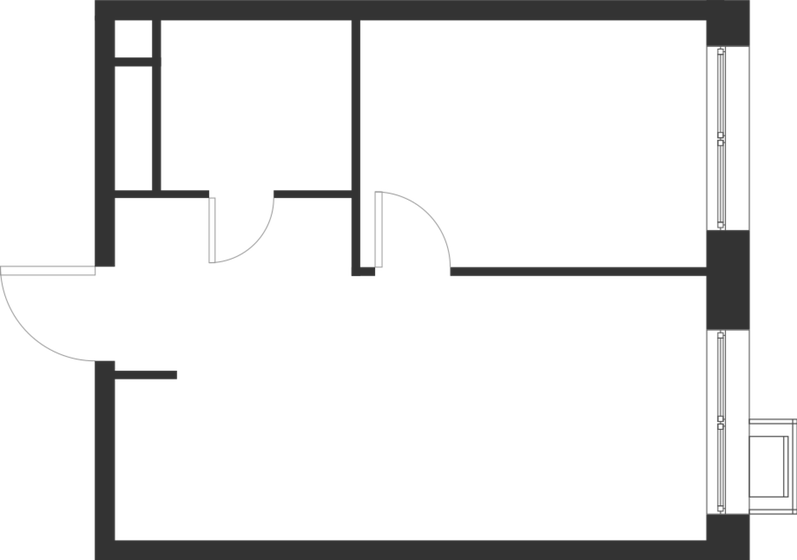 32,7 м², 1-комнатная квартира 8 862 467 ₽ - изображение 1