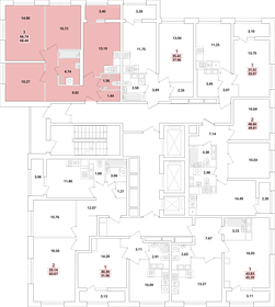 Квартира 68,4 м², 3-комнатная - изображение 2