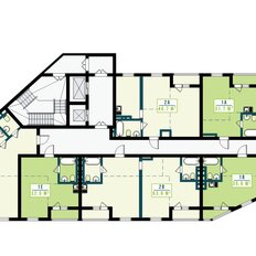 Квартира 63,9 м², 1-комнатная - изображение 4