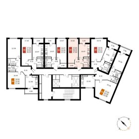 39,9 м², 1-комнатная квартира 6 250 000 ₽ - изображение 67