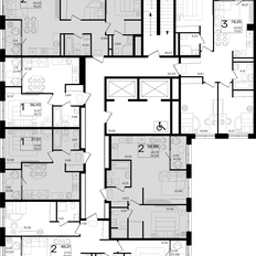 Квартира 66,3 м², 2-комнатная - изображение 2