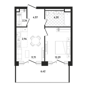 53 м², 2-комнатная квартира 42 000 000 ₽ - изображение 109