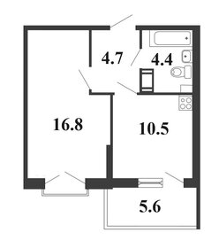 25,1 м², 1-комнатная квартира 8 500 000 ₽ - изображение 41