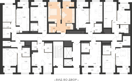 36,3 м², 1-комнатная квартира 4 892 000 ₽ - изображение 28