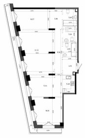 Квартира 133,9 м², 3-комнатная - изображение 1
