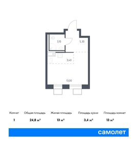 24,1 м², квартира-студия 4 850 000 ₽ - изображение 91