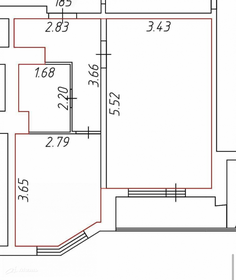 Квартира 39,9 м², 1-комнатная - изображение 1