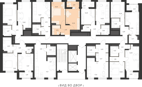 36,3 м², 1-комнатная квартира 4 892 000 ₽ - изображение 15
