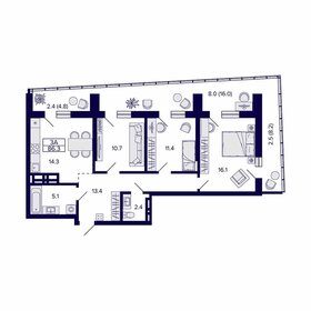 43,3 м², 2-комнатная квартира 2 600 000 ₽ - изображение 65