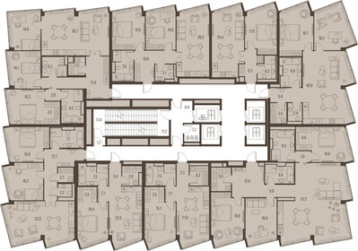 Квартира 52,4 м², 2-комнатная - изображение 2