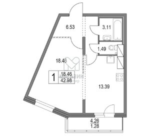 20 м², апартаменты-студия 8 900 000 ₽ - изображение 45