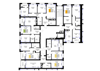 Квартира 79,7 м², 3-комнатная - изображение 2