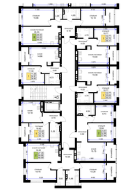 Квартира 68,9 м², 2-комнатная - изображение 2