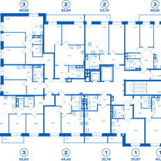 Квартира 63,6 м², 2-комнатная - изображение 3