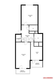 57,6 м², 2-комнатная квартира 5 300 000 ₽ - изображение 56