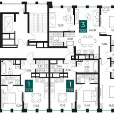 Квартира 90,2 м², 3-комнатная - изображение 2