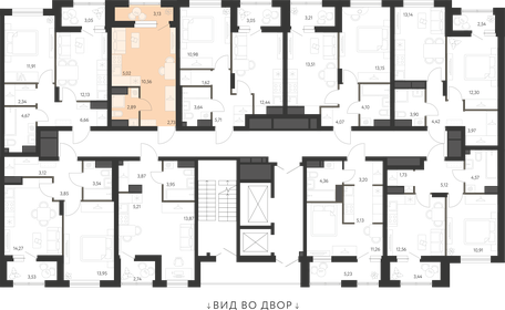 22,1 м², квартира-студия 3 707 000 ₽ - изображение 24