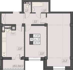67,2 м², 2-комнатная квартира 9 777 040 ₽ - изображение 10