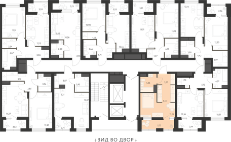 26,4 м², квартира-студия 3 803 000 ₽ - изображение 22