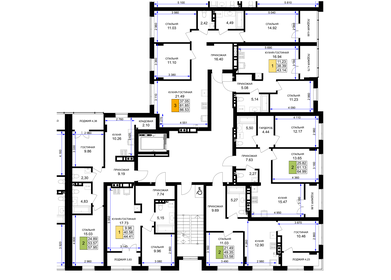 60,4 м², 2-комнатная квартира 4 000 000 ₽ - изображение 38